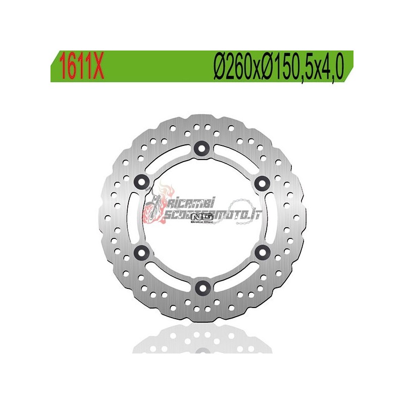FRONT BRAKE DISC KYMCO X-TOWN CBS 125 2016-2020