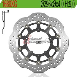 DISCO FRENO ANTERIORE HONDA X-ADV 750 2017-2024