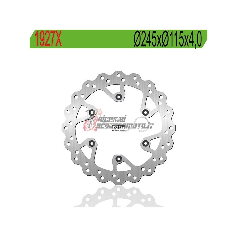 REAR BRAKE DISC YAMAHA WR F 250 2019-2022