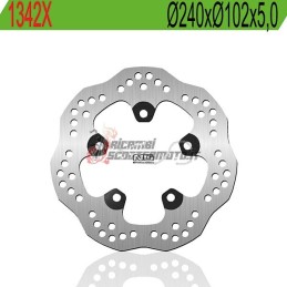 REAR BRAKE DISC PIAGGIO BEVERLY RST E3 4T-4V 125 2010-2015