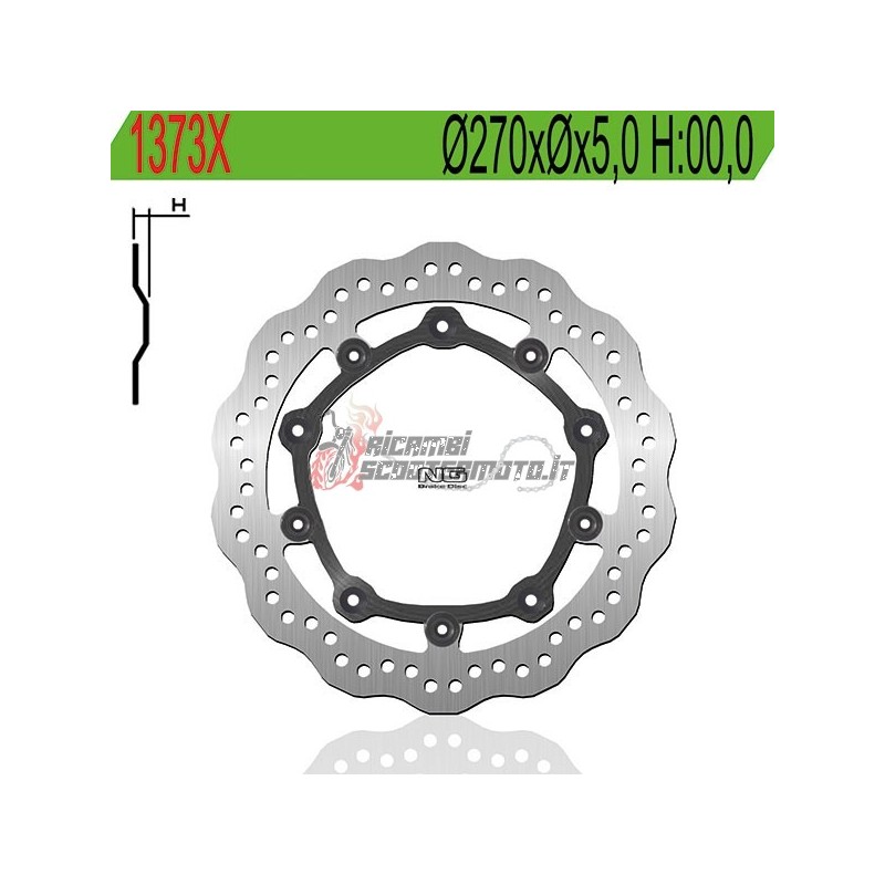 DISCO DE FRENO DELANTERO BMW C SPORT 600 2012-2015