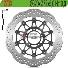 FRONT BRAKE DISC DUCATI MONSTER 796 2011-2014