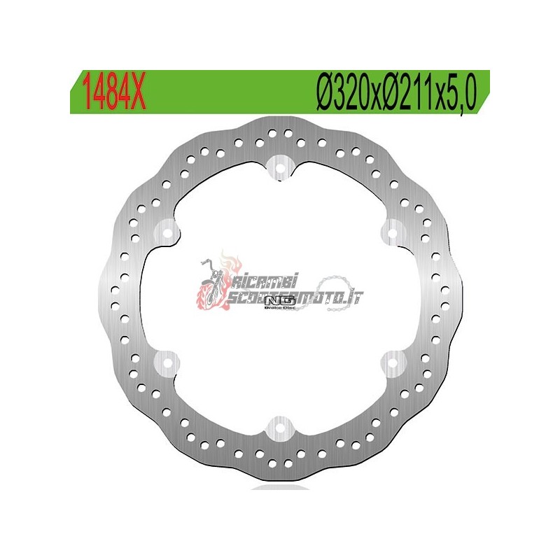 FRONT BRAKE DISC HONDA CB FA ABS 500 2013-2021 FRONT BRAKE DISC HONDA CB FA ABS 500 2013-2021