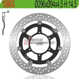 FRONT BRAKE DISC HONDA CB F HORNET 600 2007-2013