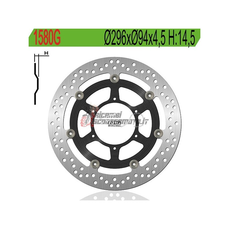 FRONT BRAKE DISC HONDA CB F HORNET 600 2007-2013 FRONT BRAKE DISC HONDA CB F HORNET 600 2007-2013