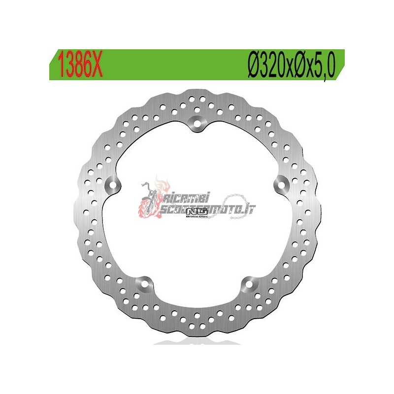 FRONT BRAKE DISC HONDA CTX ABS 700 2014-2016 FRONT BRAKE DISC HONDA CTX ABS 700 2014-2016