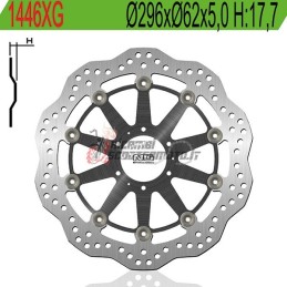 VORDERE BREMSSCHEIBE HONDA XLV VARADERO 1000 1999-2011