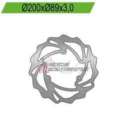 DISCO DE FRENO DELANTERO KTM SX 65 1998-2022