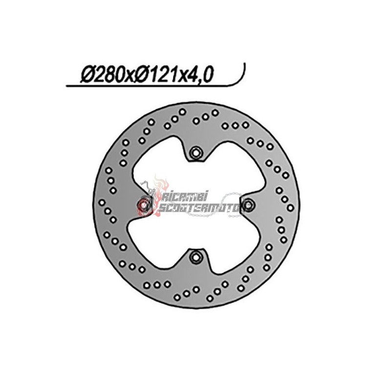 VORDERE BREMSSCHEIBE SUZUKI DR R 650 1990-1991
