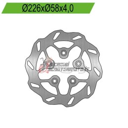 REAR BRAKE DISC SYM JET4 4T 50 2014-2017
