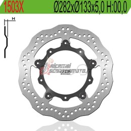 DISCO DE FRENO DELANTERO YAMAHA MT-07 TRACER 7 GT 0 2023-2024