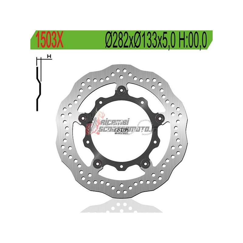 VORDERE BREMSSCHEIBE YAMAHA MT-07 TRACER 7 GT 0 2023-2024