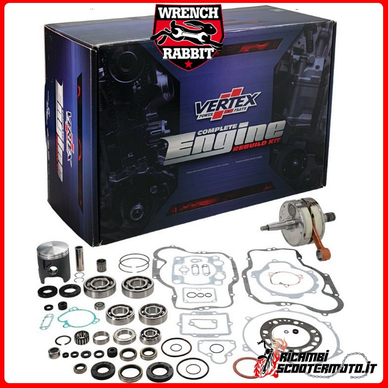 KIT REVISIONE MOTORE WRENCH RABBIT KAWASAKI KX 250 1998-2001