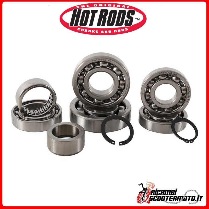 KIT CUSCINETTI CAMBIO HOT RODS SUZUKI RM 125 2004-2007