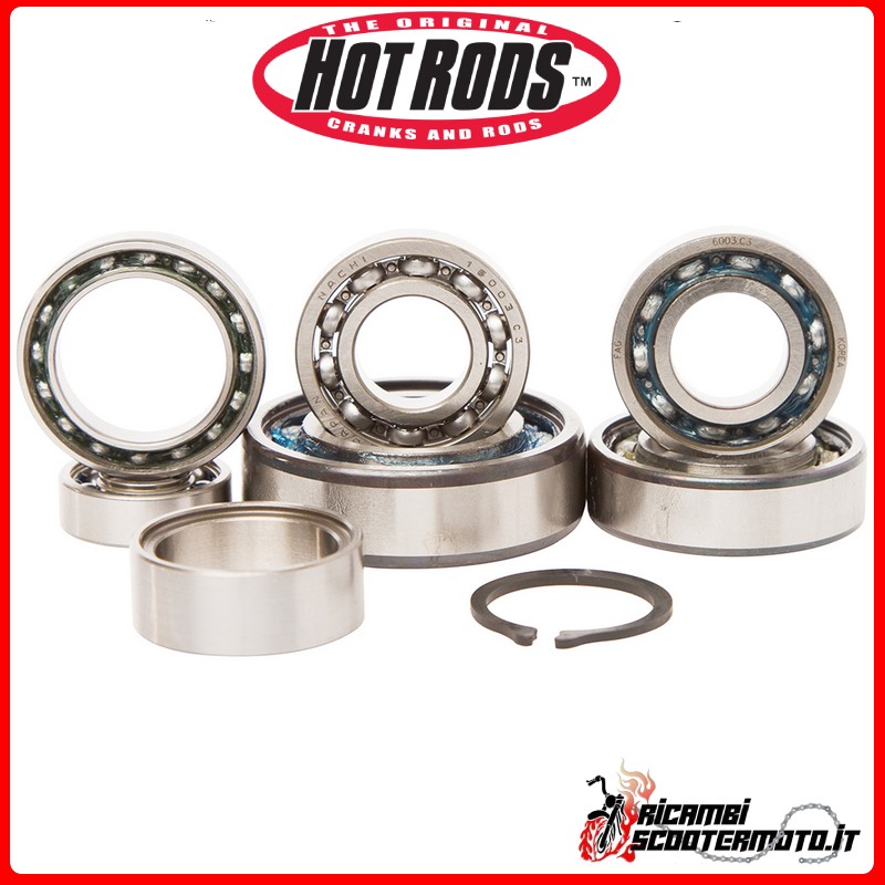 KIT DE COJINETES PARA CAJA DE CAMBIOS HOT RODS Ktm 125 EXC / SixDays 2004-2006