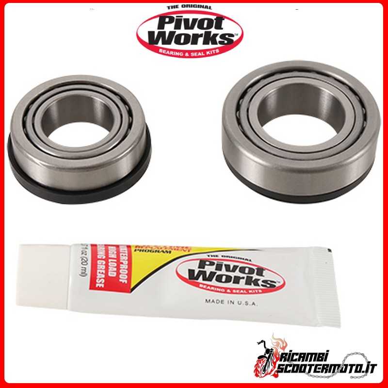 KIT CUSCINETTI STERZO PIVOT WORKS KAWASAKI KX 125 1982-1991