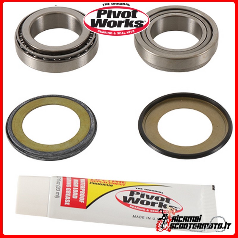 KIT CUSCINETTI STERZO PIVOT WORKS HONDA CRF 450 R 2009-2012