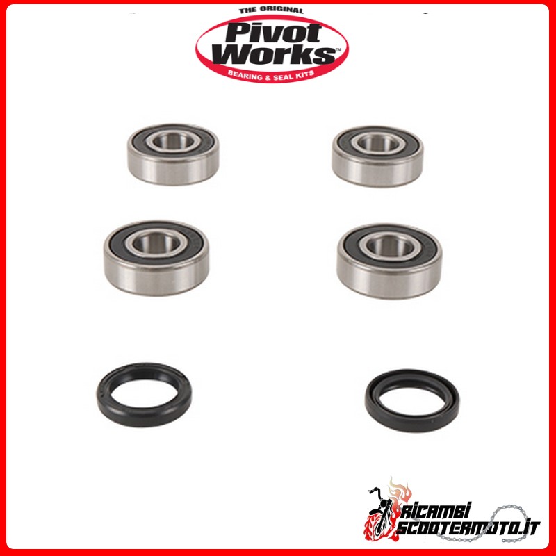KIT CUSCINETTI E PARAOLI RUOTA ANTERIORE PIVOT WORKS SUZUKI RM 500 1983