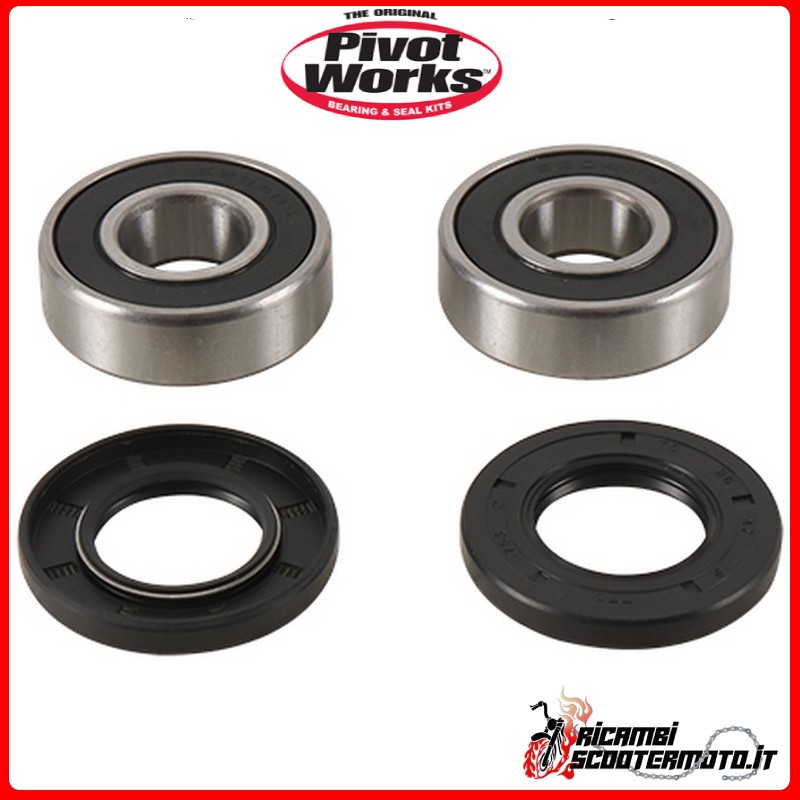 KIT DE COJINETES Y SELLOS DE RUEDA DELANTERA PIVOT WORKS Suzuki RM 125 1988-1991