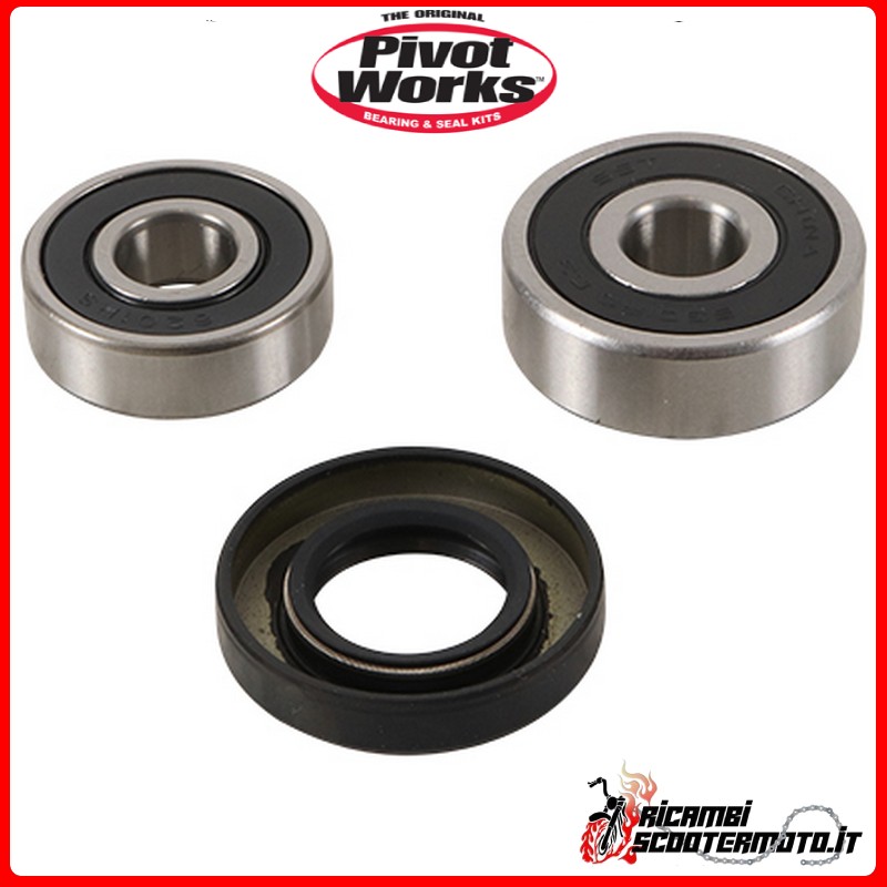 PIVOT WORKS FRONT WHEEL BEARING AND SEALS KIT Kawasaki KLX 125 2003-2006