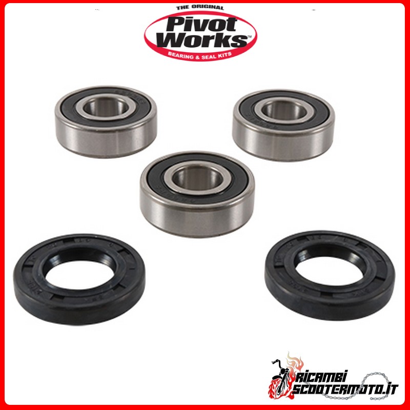 KIT DE ROULEMENT ET DE JOINTS DE ROUE AVANT PIVOT WORKS Kawasaki KX 100 2006-2013