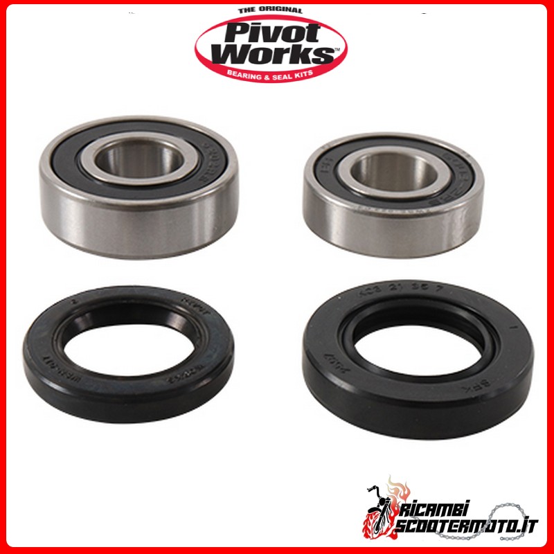 KIT DE ROULEMENT ET DE JOINTS DE ROUE AVANT PIVOT WORKS Honda CR 80 R 1996-2002