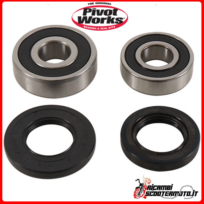 KIT DE ROULEMENT ET DE JOINTS DE ROUE AVANT PIVOT WORKS Honda CRM 250 AR 1996-1999