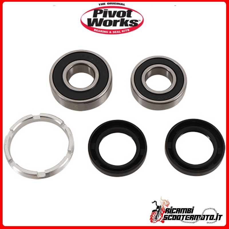 PIVOT WORKS FRONT WHEEL BEARING AND SEALS KIT Honda CR 125 R 1988