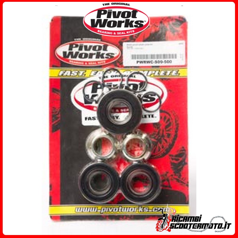 COLLIERS DE ROUE ARRIÈRE PIVOT WORKS Suzuki DR-Z 250 2001-2007