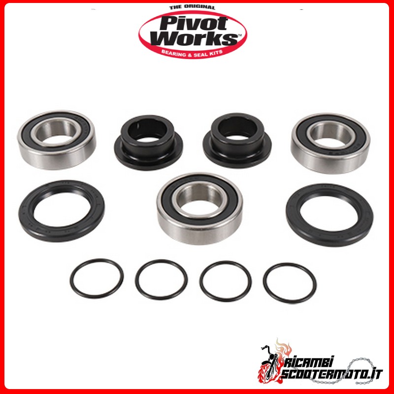 PIVOT WORKS REAR WHEEL COLLARS Suzuki RM 125 2001-2007