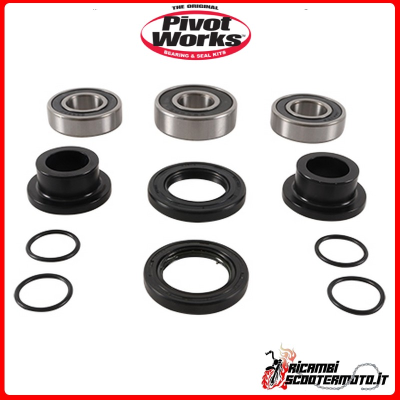 PIVOT WORKS REAR WHEEL COLLARS Suzuki DR-Z 400 E 2000-2007