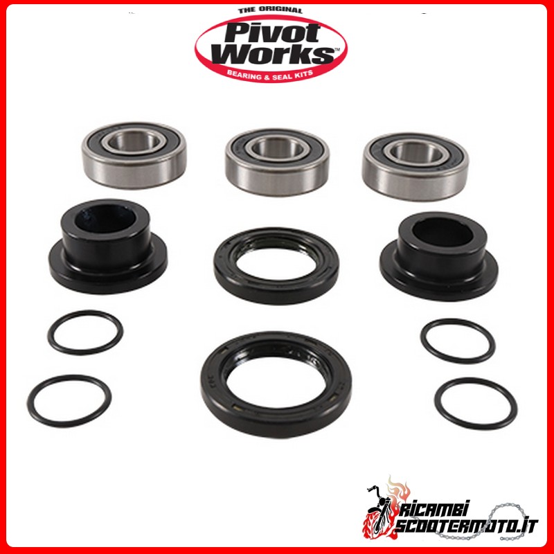 PIVOT WORKS REAR WHEEL COLLARS Suzuki RM 125 1995