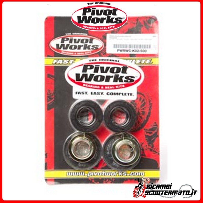 PIVOT WORKS REAR WHEEL COLLARS Kawasaki KX 125 1992-1993