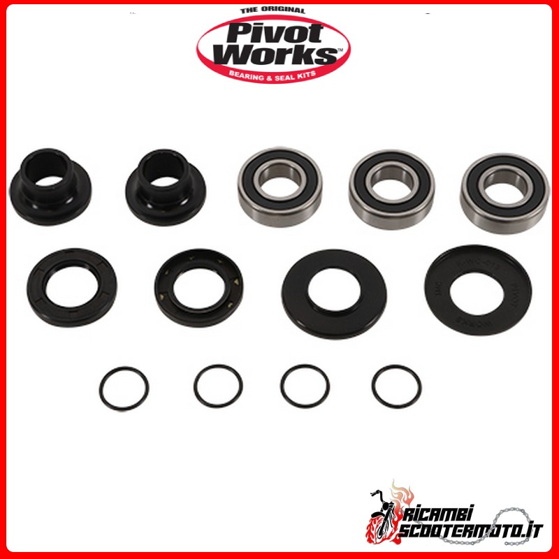 PIVOT WORKS REAR WHEEL COLLARS Kawasaki KX 125 1997-2002