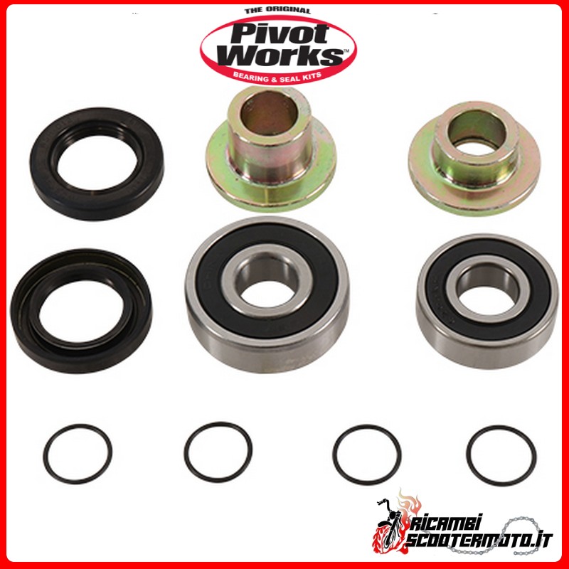 PIVOT WORKS REAR WHEEL COLLARS Honda XR 650 L 1993-2019