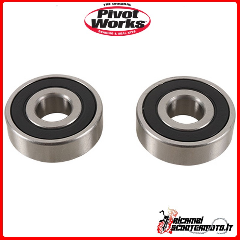 KIT CUSCINETTI PARAOLI RUOTA ANTERIORE PIVOT WORKS SUZUKI RV 125 VAN VAN 2003-2010