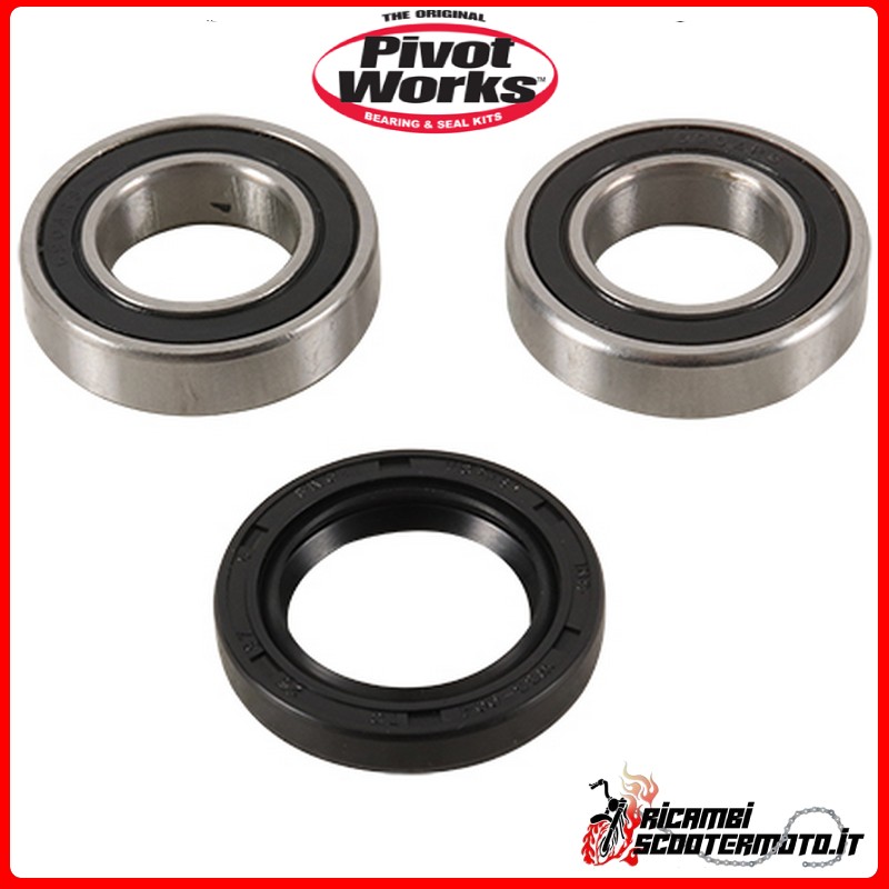 KIT CUSCINETTI RUOTA ANTERIORE PIVOT WORKS SUZUKI DR-Z 400 E 2000-2007