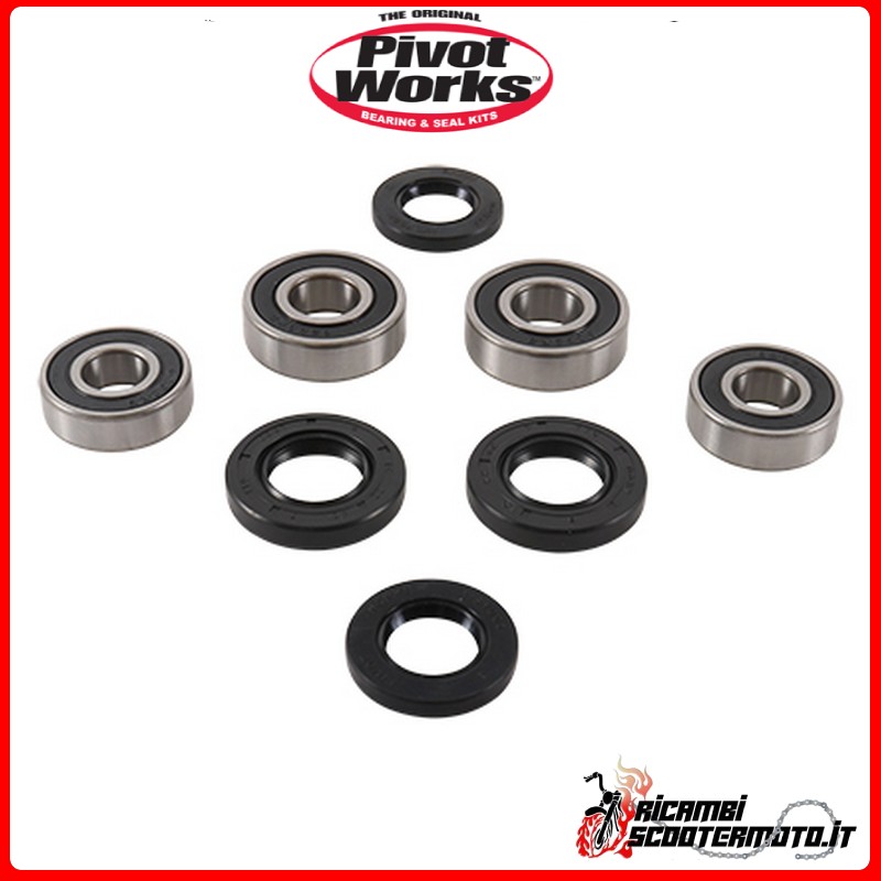 PIVOT WORKS FRONT WHEEL BEARING KIT Kawasaki KX 125 1982-1984