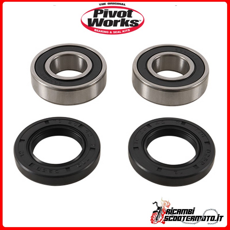 KIT DE COJINETE DE RUEDA DELANTERA PIVOT WORKS Sherco 250 SE R / Factory /Six Days 2014-2018