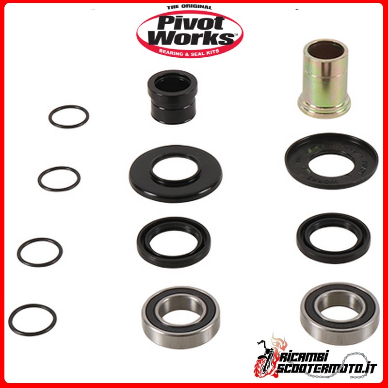 PIVOT WORKS FRONT WHEEL COLLARS Kawasaki KX 125 2003
