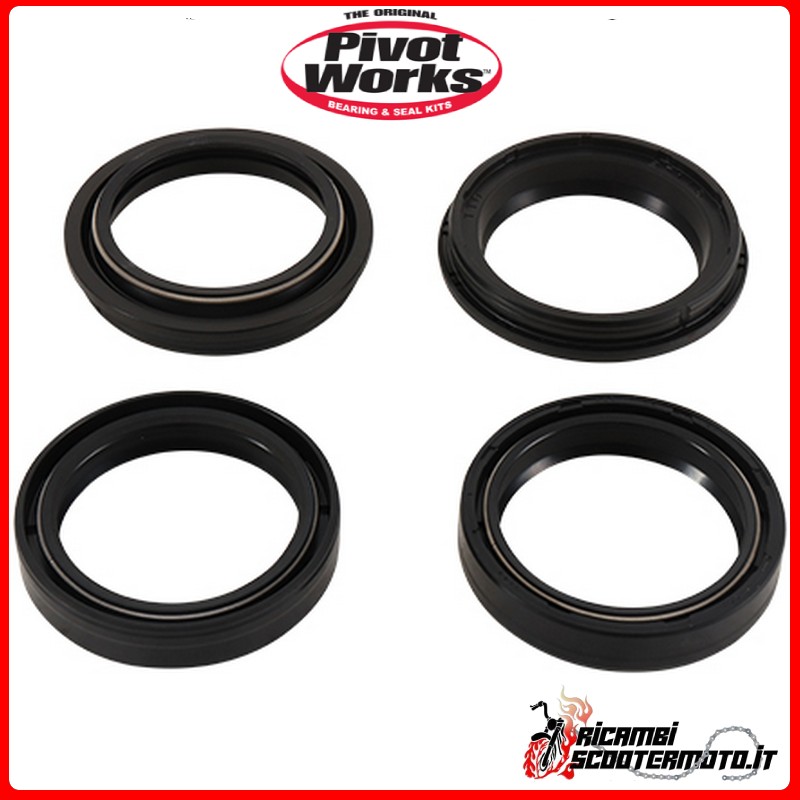 KIT PARAOLI E PARAPOLVERE FORCELLA PIVOT WORKS HONDA ST 1300 2006-2016