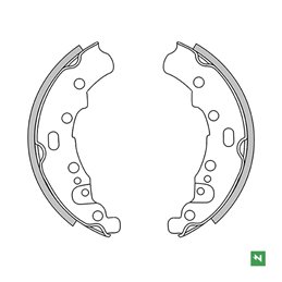 GANASCE FRENO NEWFREN PIAGGIO APE POKER BENZINA 420 1993