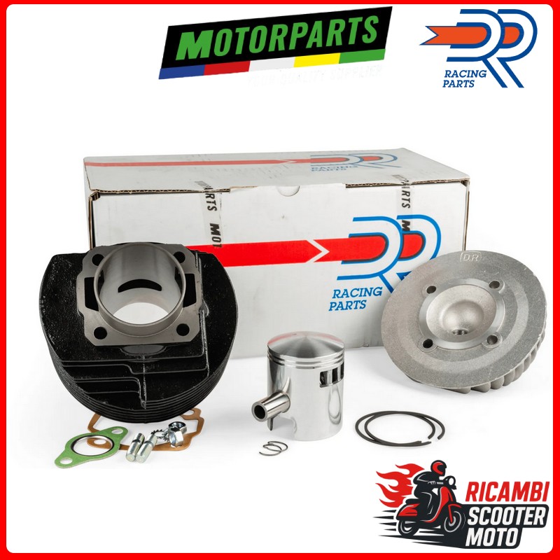 CYLINDER THERMAL GROUP DR GHISA D.57 edit 130CC PIAGGIO VESPA ET3 125 2T 1976-1983