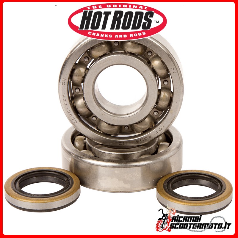 HOT RODS KURBELWELLENLAGERSATZ Kawasaki KX 125 1980-1981