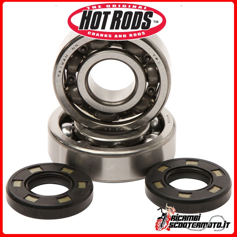 KIT DE ROULEMENT DE VILEBREQUIN HOT RODS Kawasaki KX 125 1985-1987