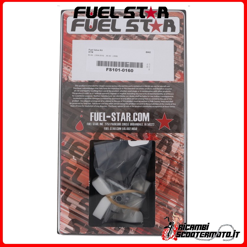 KIT ROBINET D'ESSENCE Fuel Star Ktm 65 SX/SXS 2009-2015