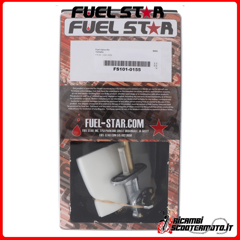 Fuel Star Benzinhahn-Set Yamaha TTR90, -R, -S 2001-2003