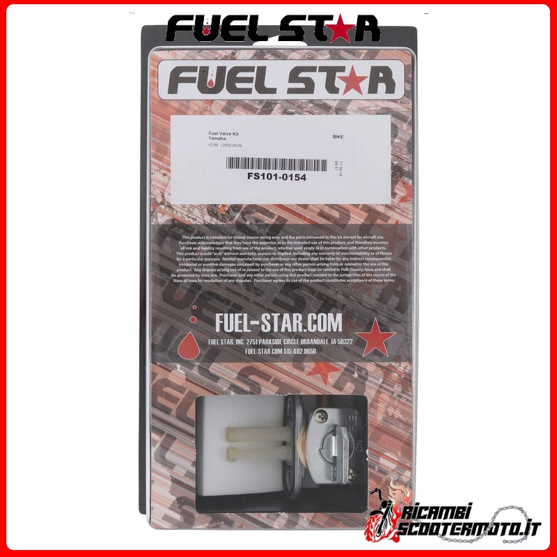 KIT RUBINETTO BENZINA FUEL STAR YAMAHA YZ 85 2002-2017