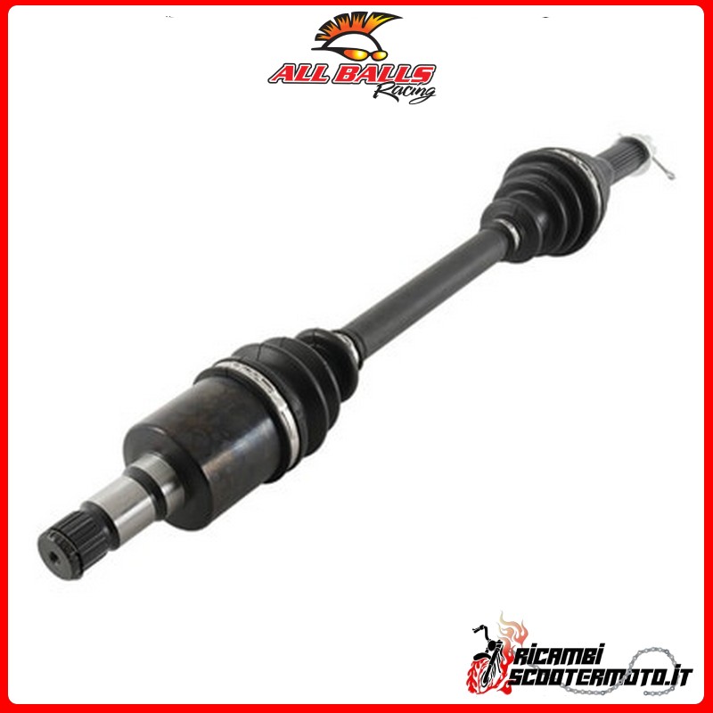 REAR AXLE RIGHT 8 BALLS All Balls Polaris Ranger 4x4 500 EFI 2008-2009