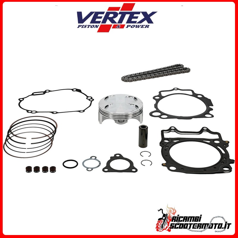 KIT PISTONE + GABBIA + GUARNIZIONI VERTEX 96,96 YAMAHA WR 450 F 2019-2020